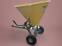 Fertilzer spreader 100 liter - trailed